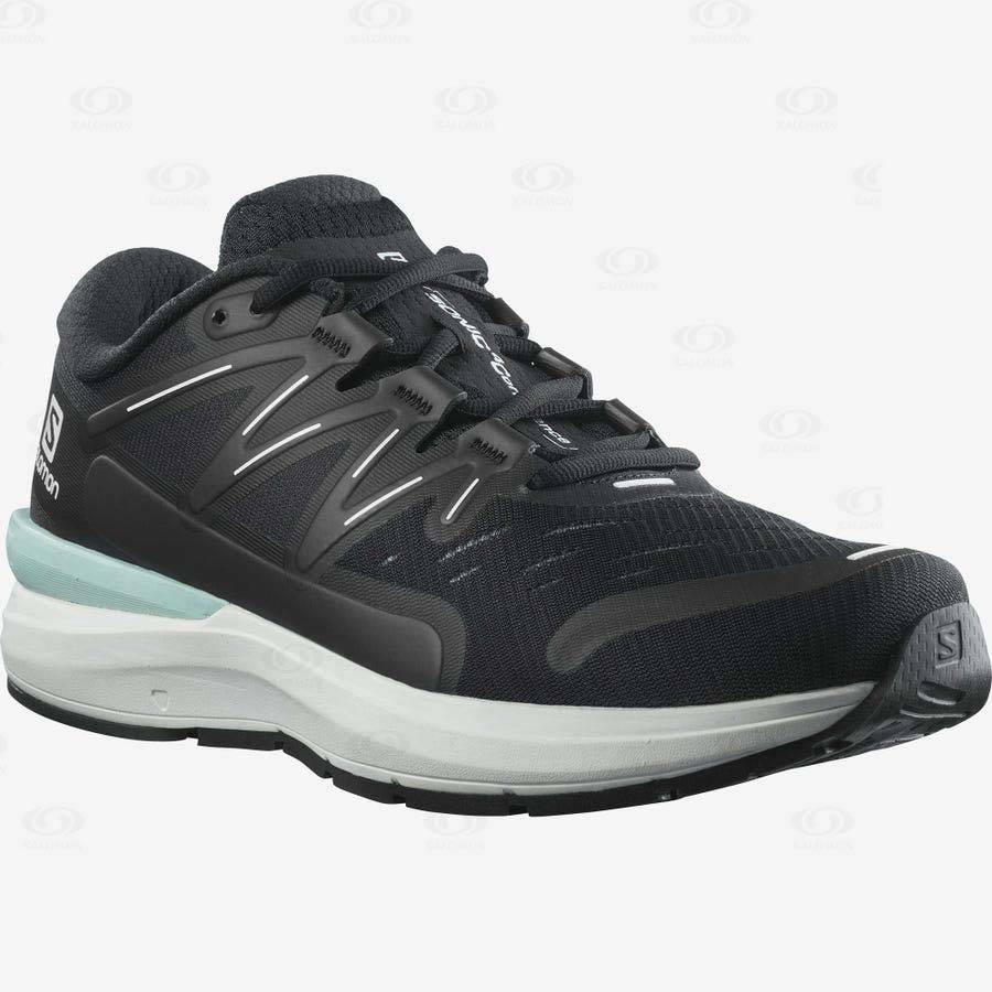 Salomon SONIC 4 Confidence Men's Running Shoes Black / White | AU-A1248