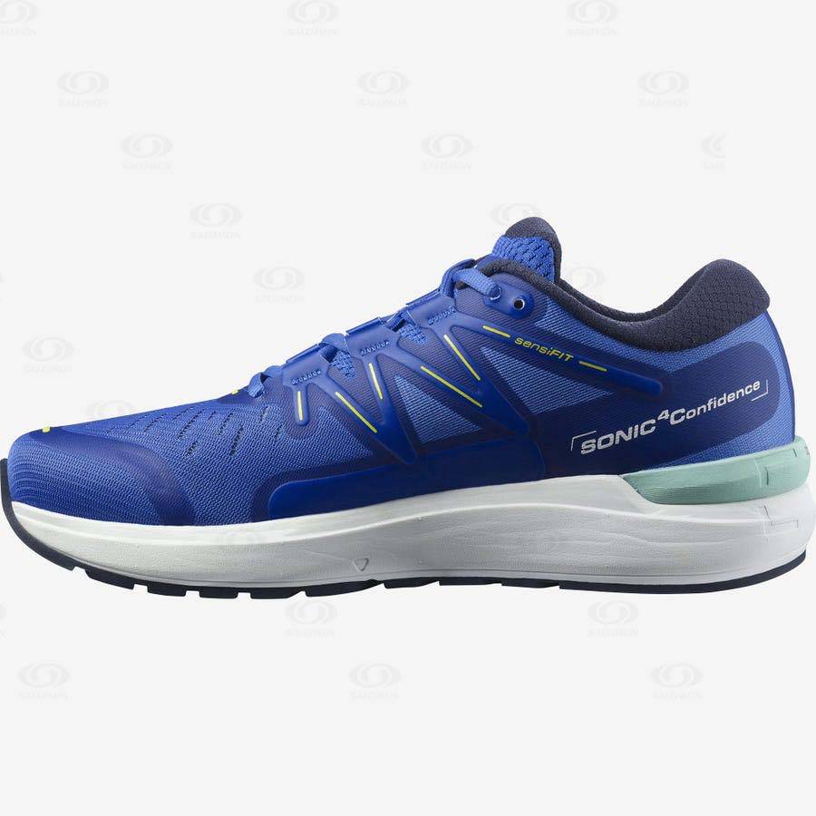 Salomon SONIC 4 Confidence Men's Running Shoes Blue | AU-wA1325