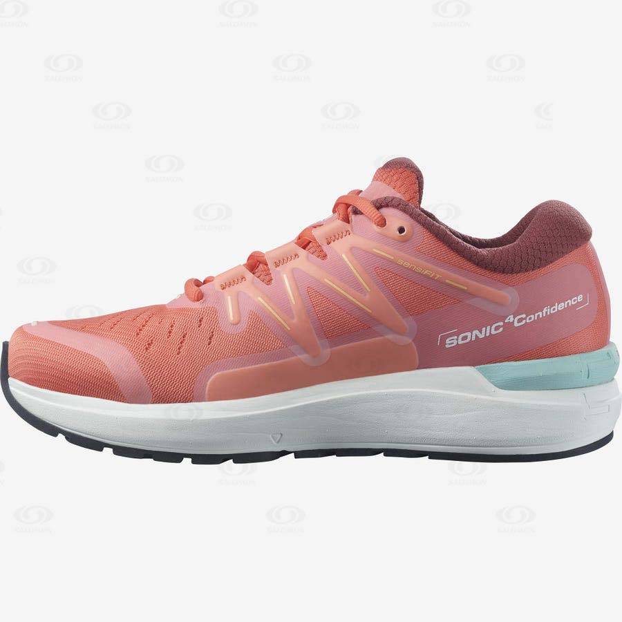 Salomon SONIC 4 Confidence Women's Running Shoes Pink | AU-L1452