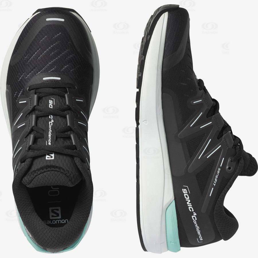 Salomon SONIC 4 Confidence Women's Running Shoes Black | AU-M1244