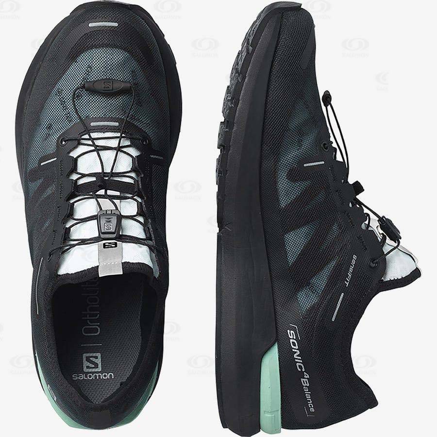 Salomon SONIC 4 GORE-TEX Men's Running Shoes Black | AU-M1006