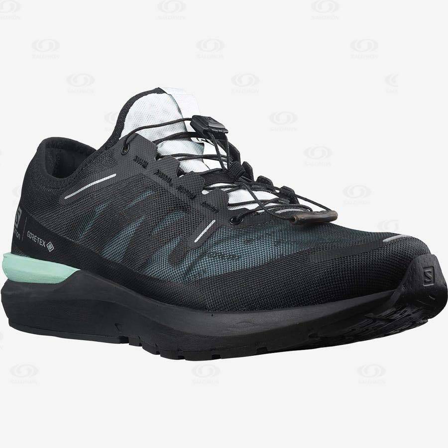 Salomon SONIC 4 GORE-TEX Men's Running Shoes Black | AU-M1006