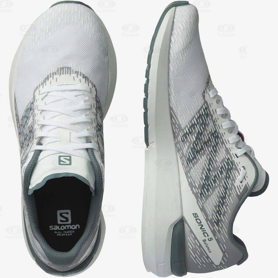 Salomon SONIC 5 BALANCE Men's Running Shoes White | AU-A1507