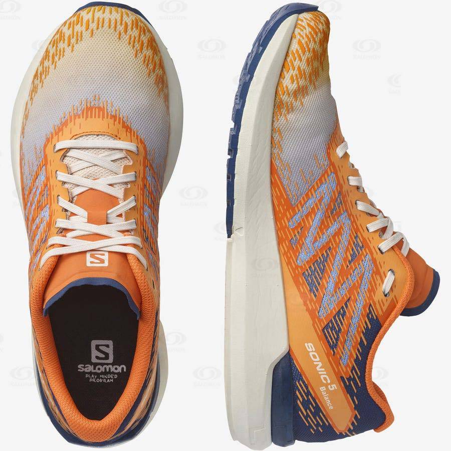 Salomon SONIC 5 BALANCE Men's Running Shoes Orange | AU-O1215