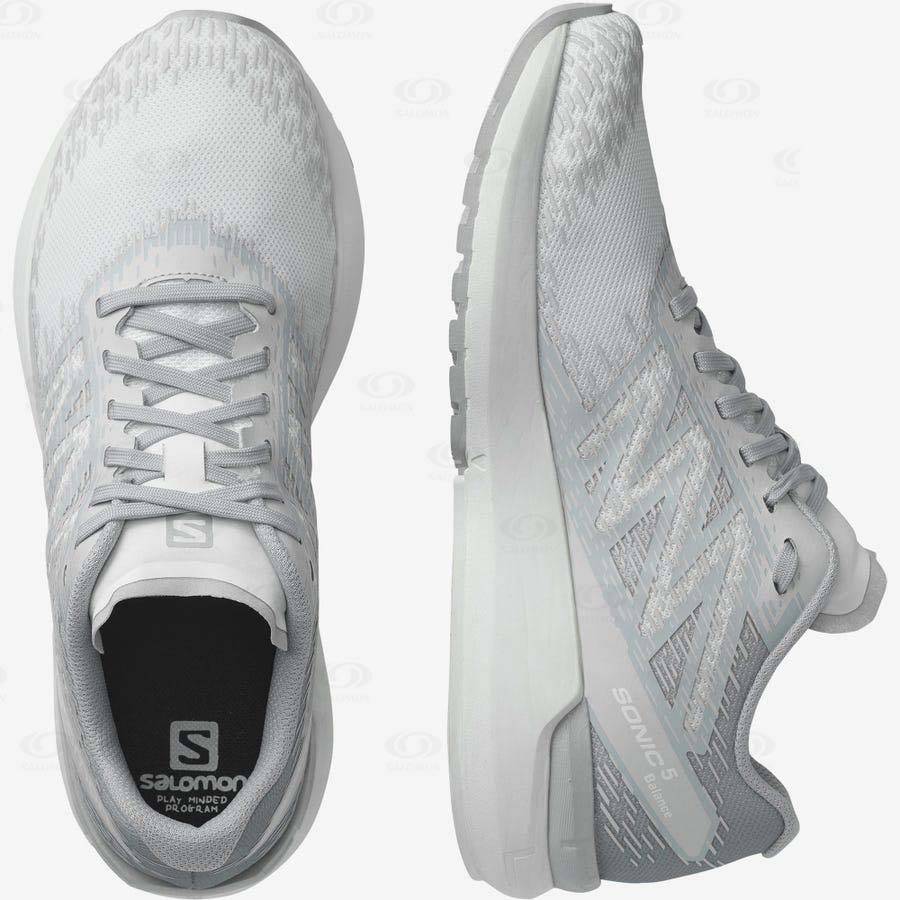 Salomon SONIC 5 BALANCE Women's Running Shoes Silver | AU-L2229