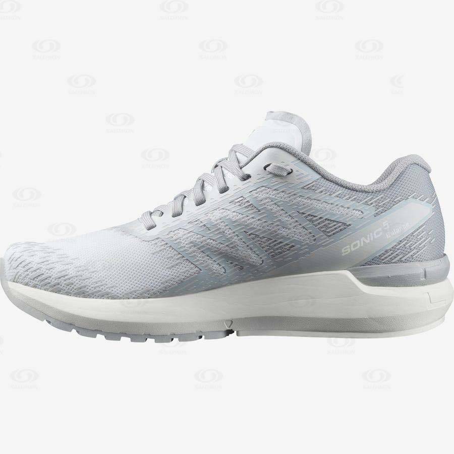 Salomon SONIC 5 BALANCE Women's Running Shoes Silver | AU-L2229