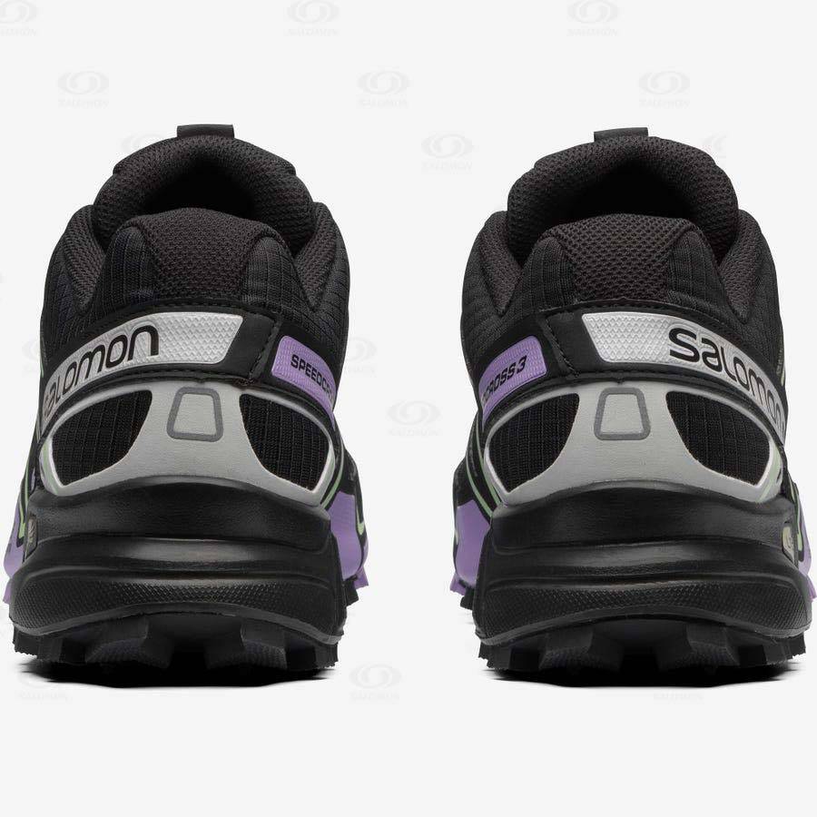 Salomon SPEEDCROSS 3 Women's Sneakers Black / Purple | AU-N1729