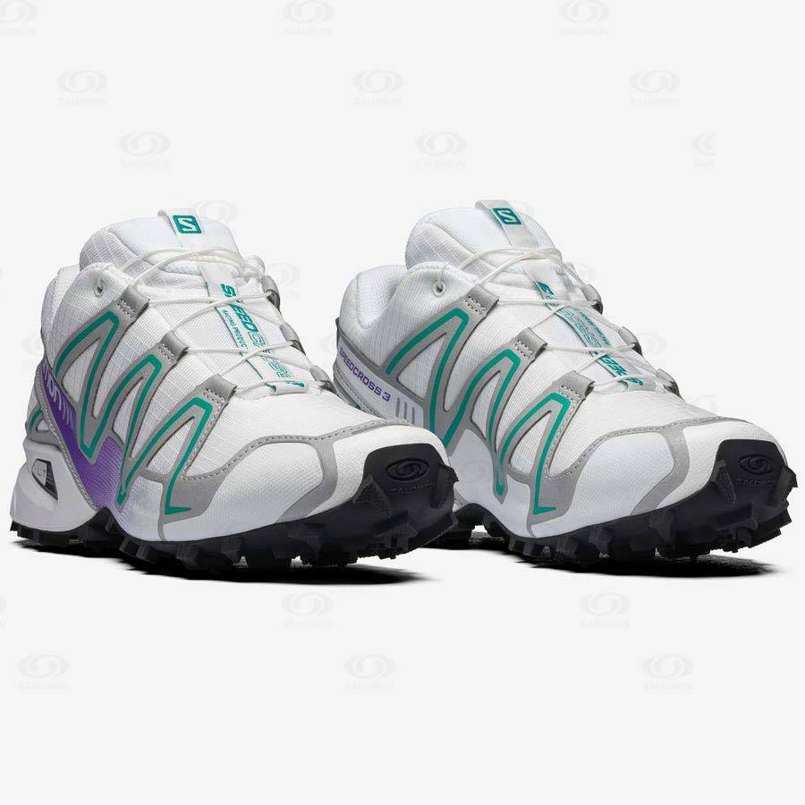 Salomon SPEEDCROSS 3 Women's Sneakers White | AU-O1677