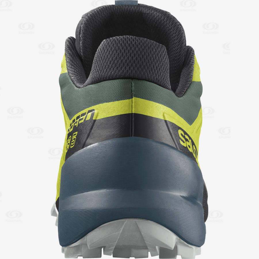 Salomon SPEEDCROSS 5 Men's Trail Running Shoes Yellow / Black | AU-O1684