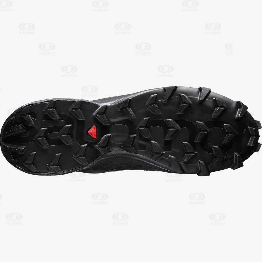 Salomon SPEEDCROSS 5 WIDE Men's Trail Running Shoes Black | AU-W3000