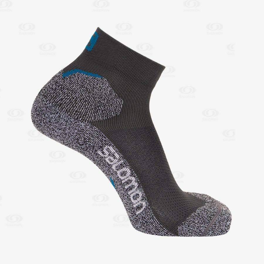 Salomon SPEEDCROSS ANKLE Men\'s Socks Grey | AU-O2538