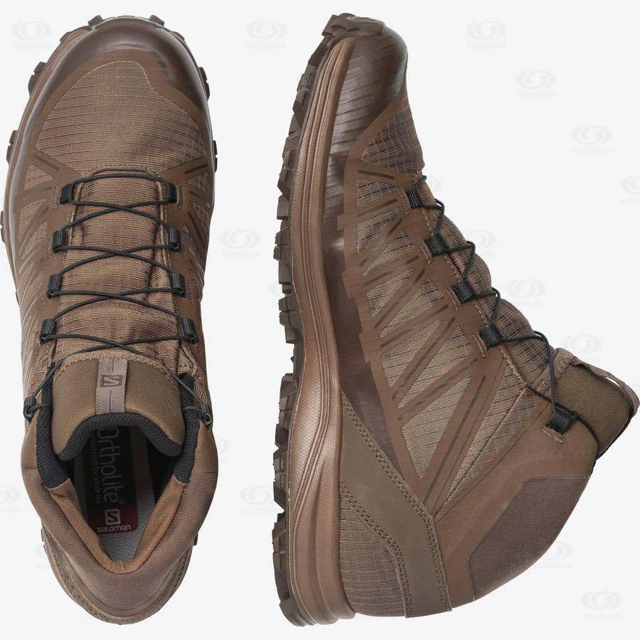 Salomon SPEED ASSAULT Men's Tactical Boots Brown | AU-M1188