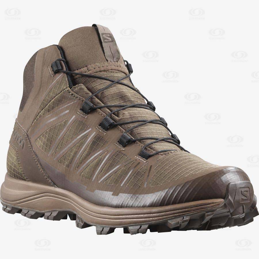 Salomon SPEED ASSAULT Men's Tactical Boots Brown | AU-M1188