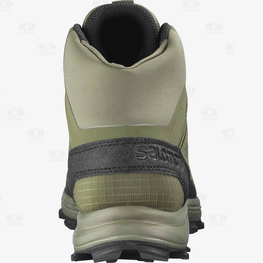 Salomon SPEED ASSAULT Men's Tactical Boots Olive | AU-W3210