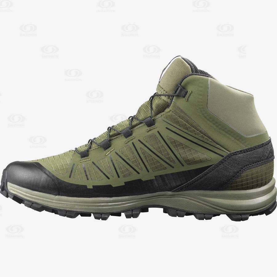 Salomon SPEED ASSAULT Men's Tactical Boots Olive | AU-W3210