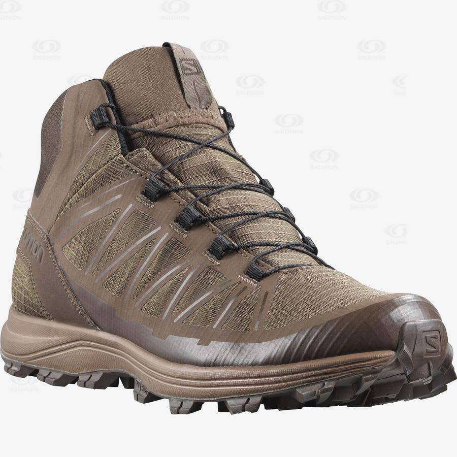 Salomon SPEED ASSAULT Women's Tactical Boots Brown | AU-O1054