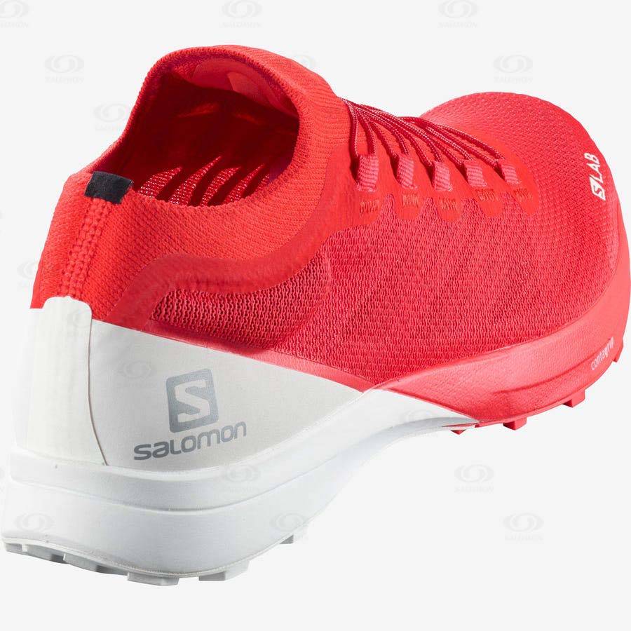 Salomon S/LAB SENSE 8 Men's Trail Running Shoes Red | AU-S2129