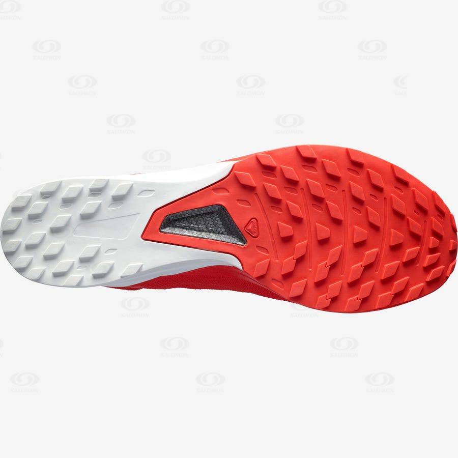 Salomon S/LAB SENSE 8 Men's Trail Running Shoes Red | AU-S2129