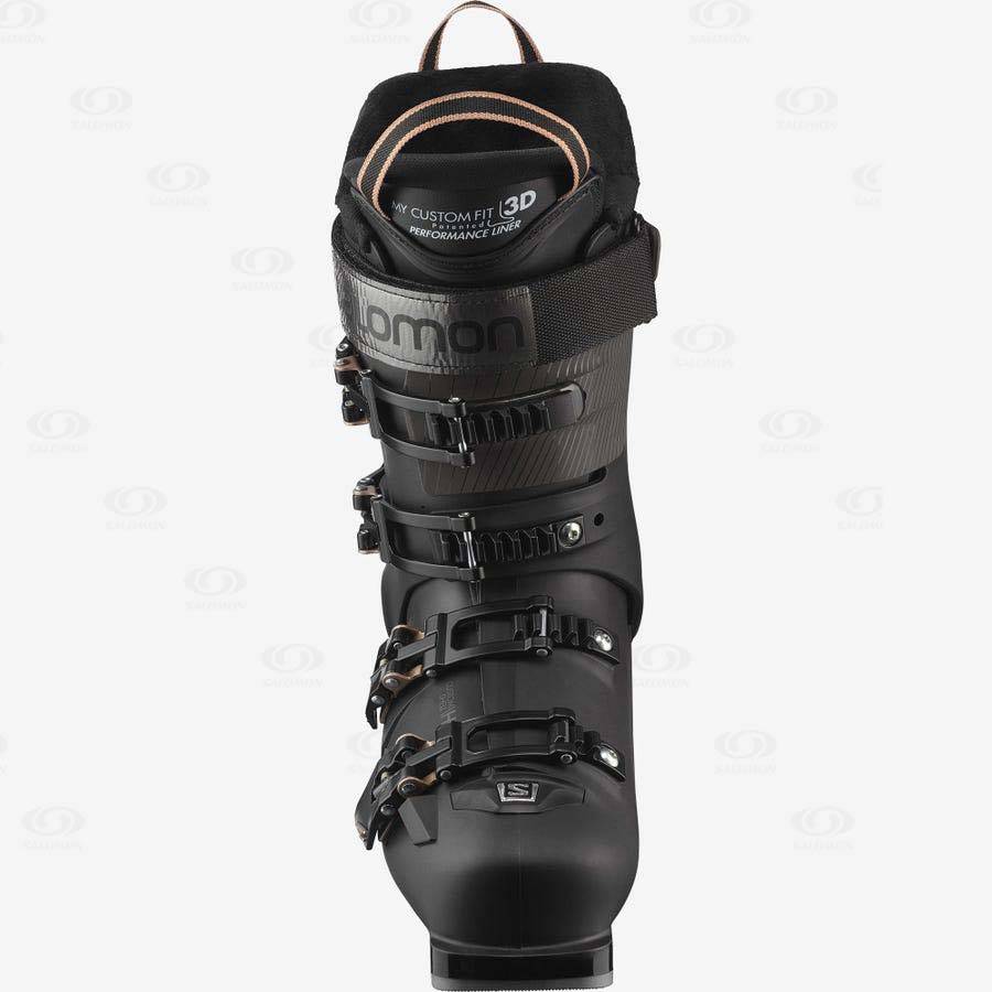 Salomon S/MAX 100 Women's Ski Boots Black | AU-M1258