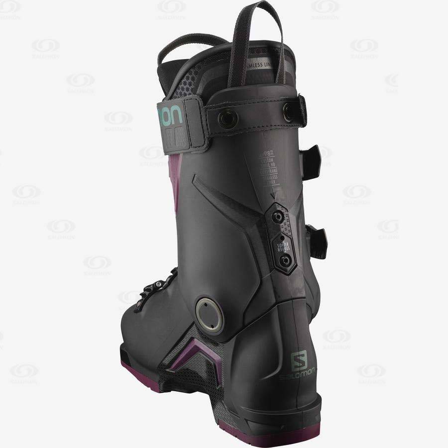 Salomon S/MAX 120 Women's Ski Boots Black | AU-L1046