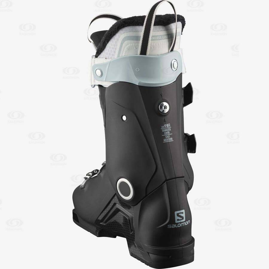 Salomon S/MAX 80 Women's Ski Boots Black / White | AU-N1750