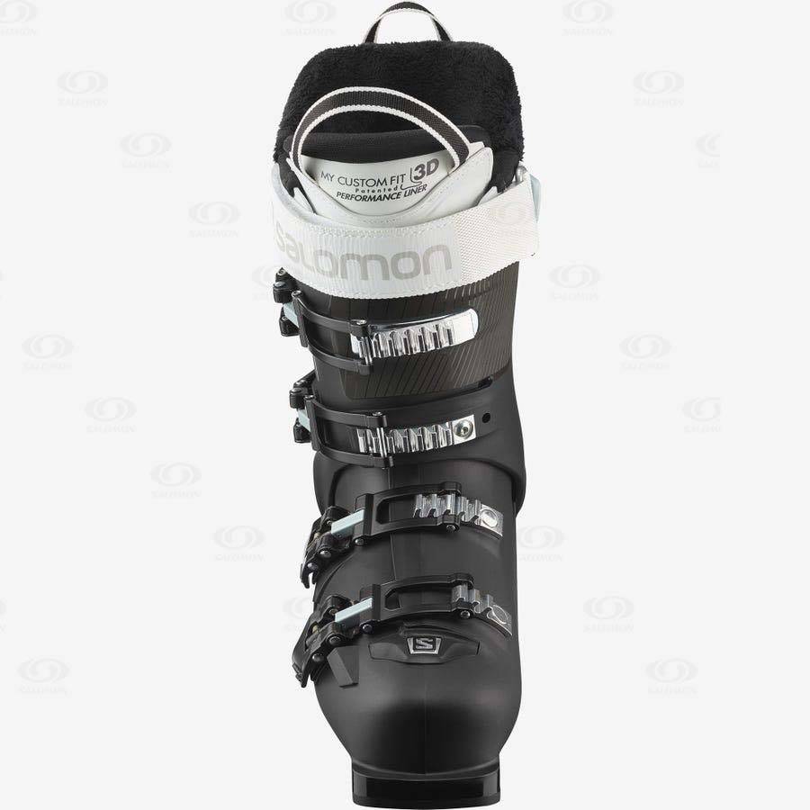 Salomon S/MAX 80 Women's Ski Boots Black / White | AU-N1750