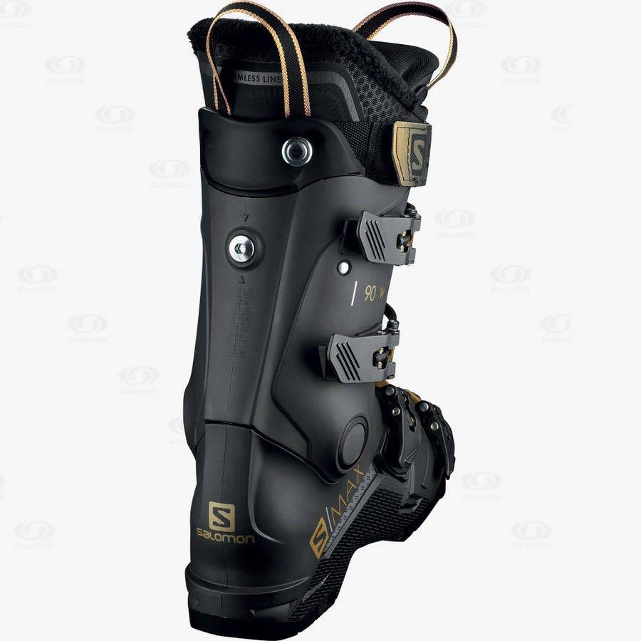 Salomon S/MAX 90 Women's Ski Boots Black | AU-S1254