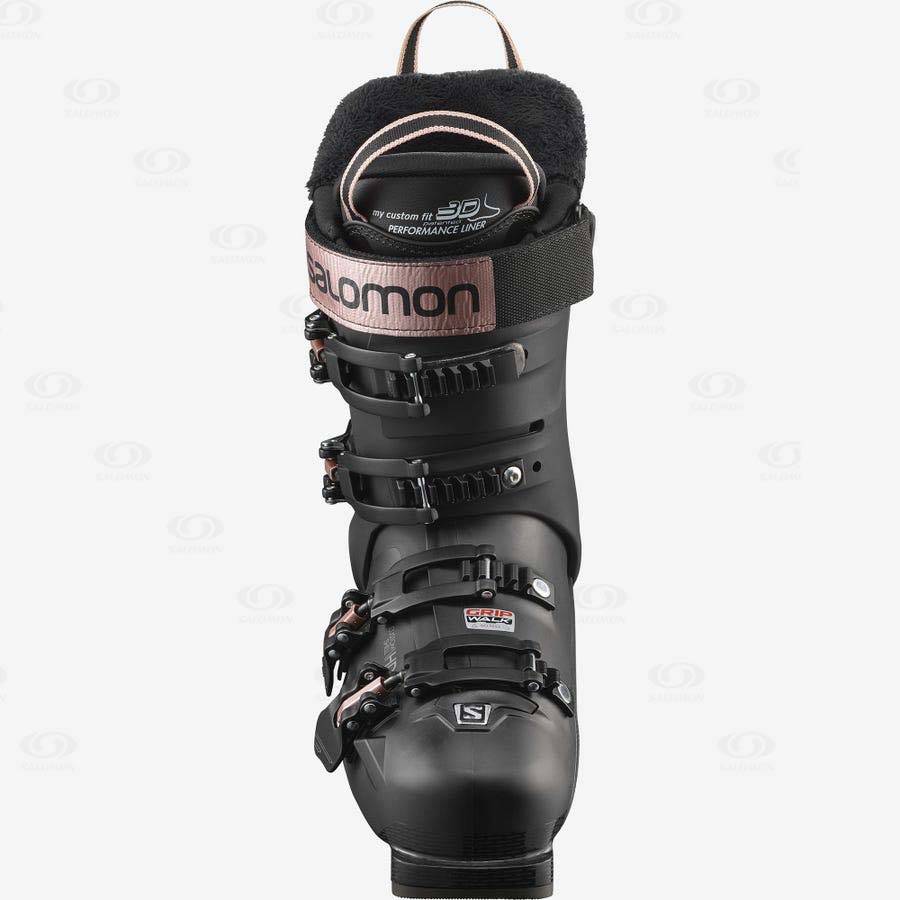 Salomon S/PRO 90 Women's Ski Boots Black / Gold | AU-S1856