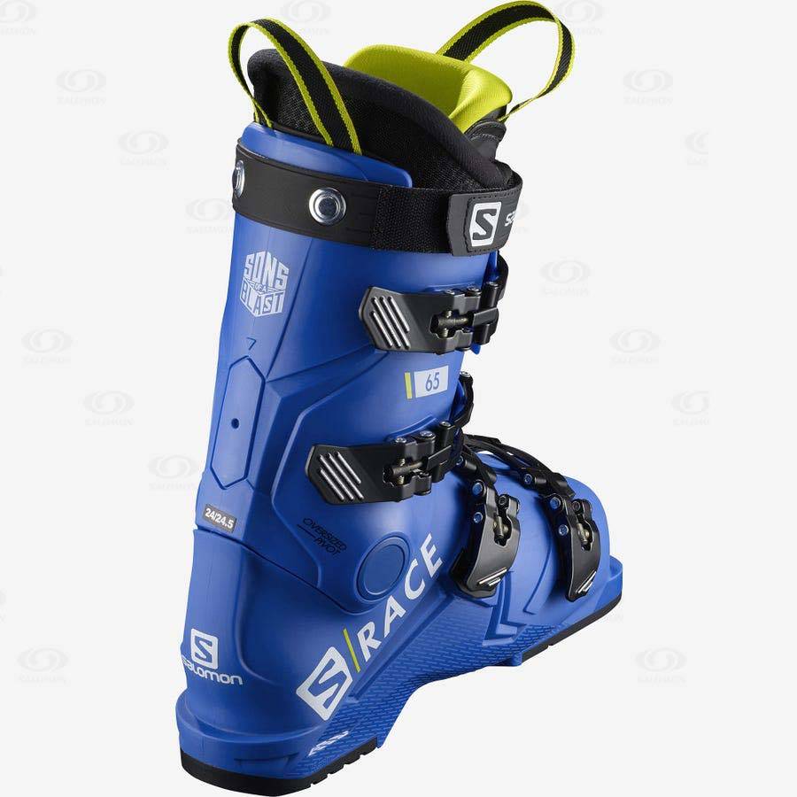 Salomon S/RACE 65 Kids' Ski Boots Blue | AU-N1386