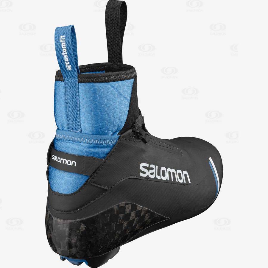 Salomon S/RACE CLASSIC PROLINK Men's Ski Boots Black / Blue | AU-O1467