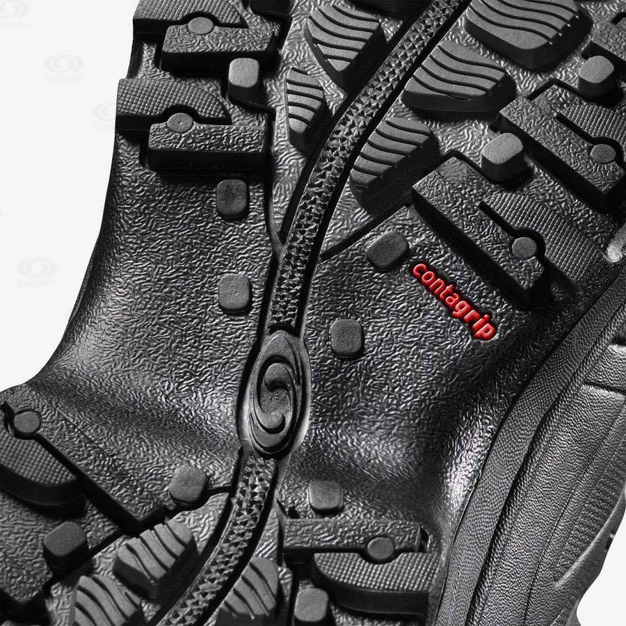 Salomon TOUNDRA PRO CLIMASALOMON™ Men's Waterproof Boots Black | AU-N1330