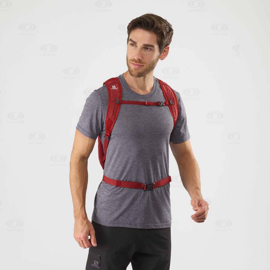 Salomon TRAILBLAZER 10 Men's Backpacks Red | AU-O1236