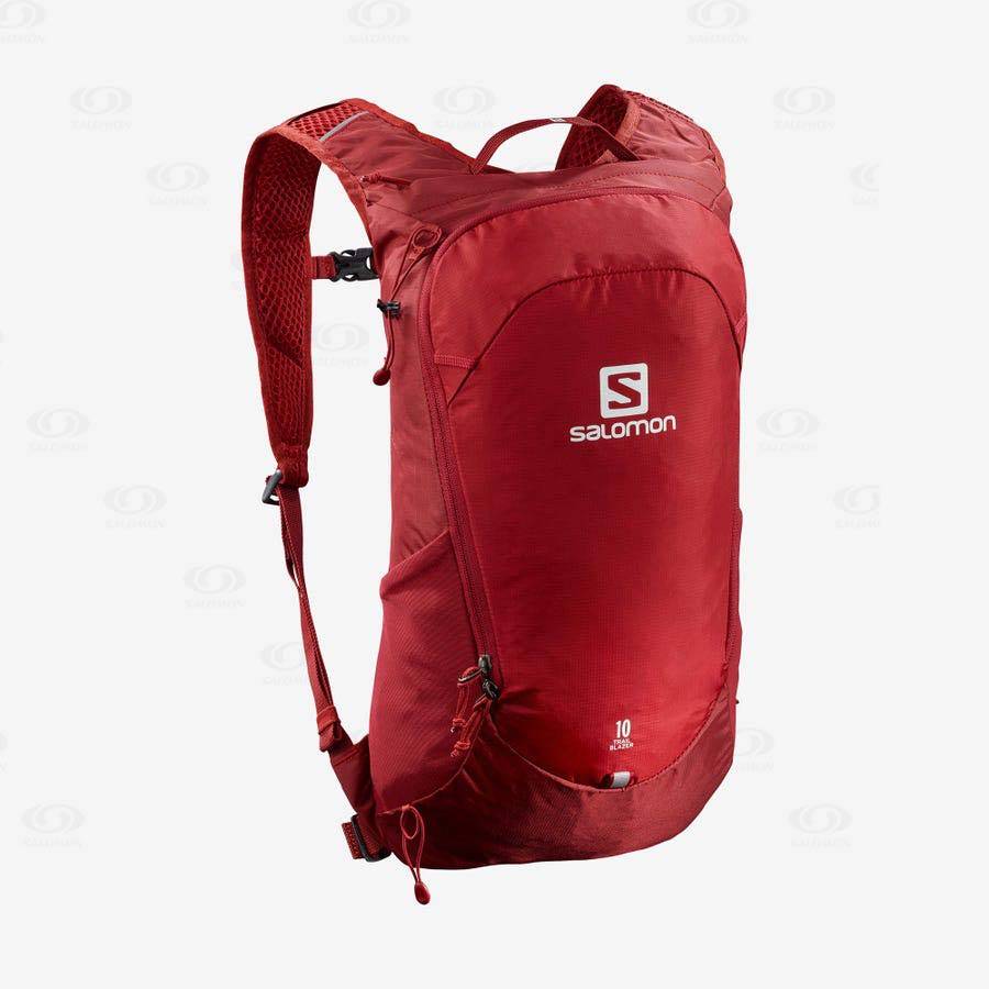 Salomon TRAILBLAZER 10 Men\'s Backpacks Red | AU-O1236