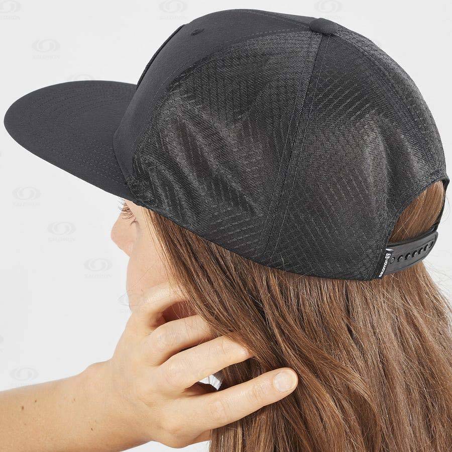 Salomon TRUCKER Women's Hats Black | AU-S2332