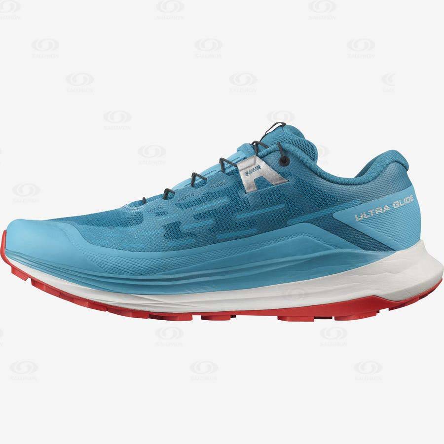 Salomon ULTRA GLIDE Men's Trail Running Shoes Turquoise | AU-A2613