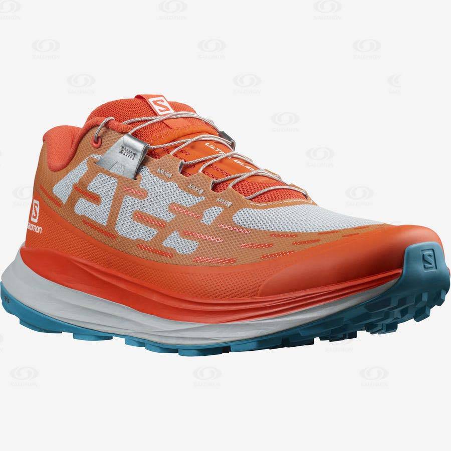 Salomon ULTRA GLIDE Men's Trail Running Shoes Orange | AU-O1035