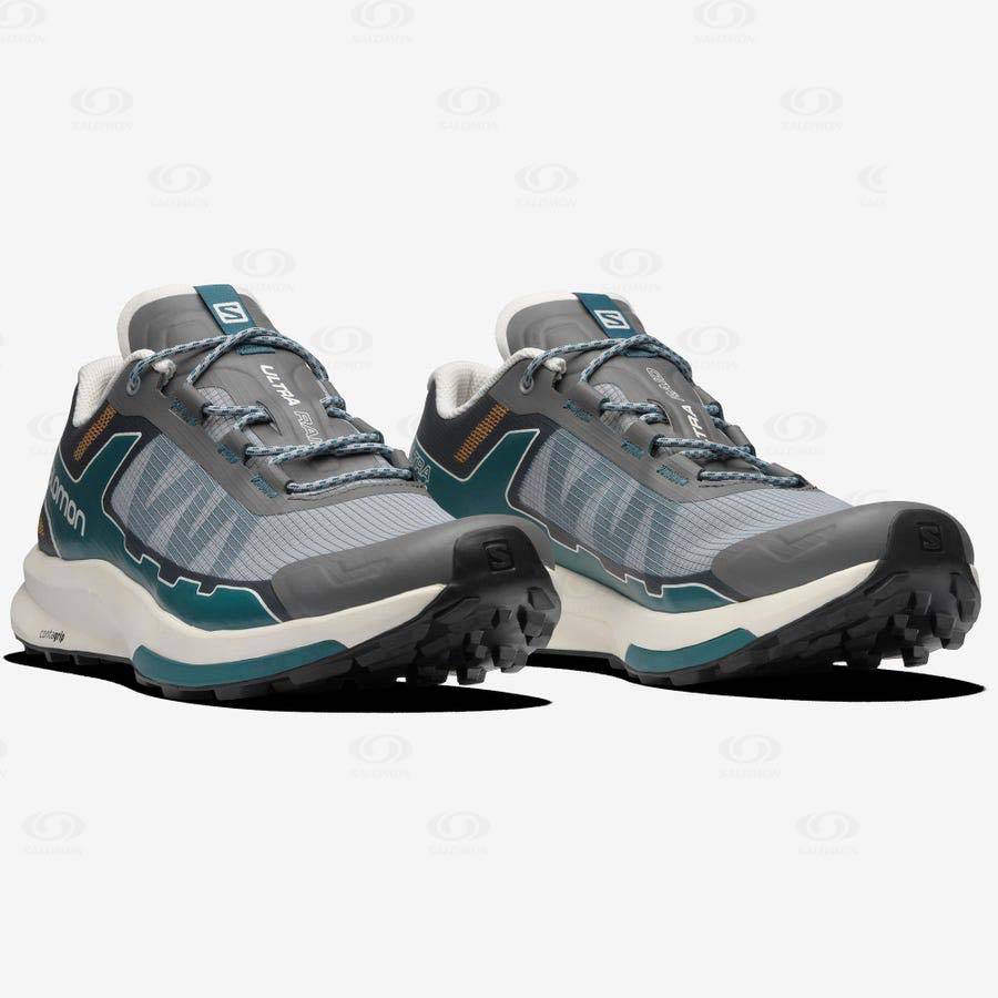 Salomon ULTRA RAID Men's Sneakers Grey / Silver | AU-M1755