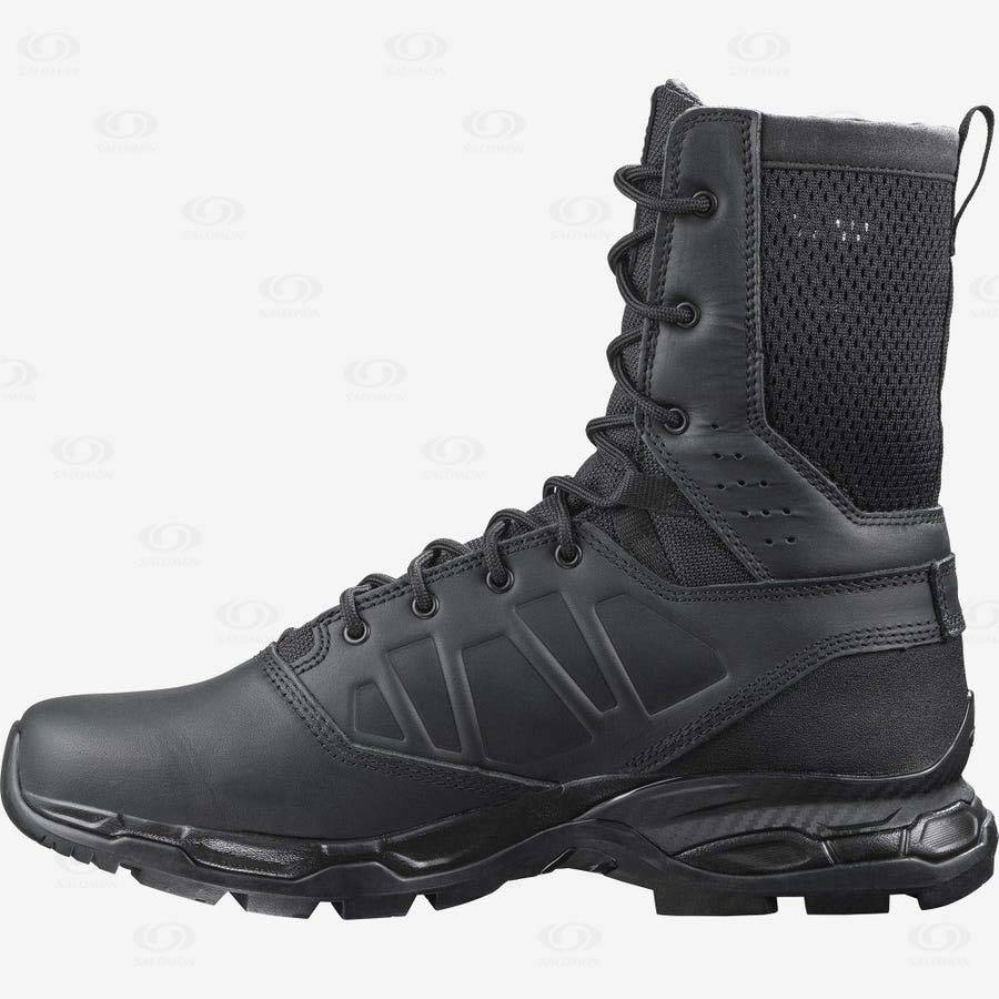 Salomon URBAN JUNGLE ULTRA Men's Tactical Boots Black | AU-O1957