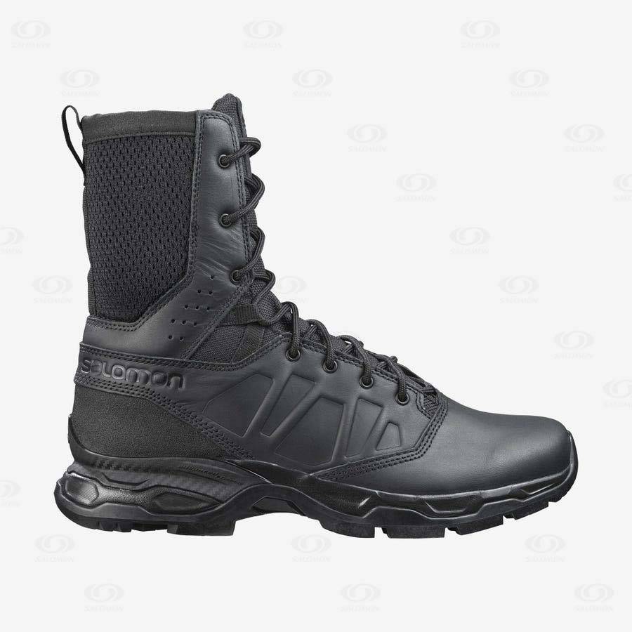 Salomon URBAN JUNGLE ULTRA Men\'s Tactical Boots Black | AU-O1957