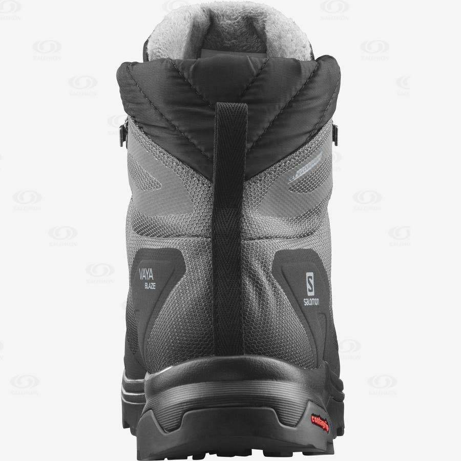 Salomon VAYA BLAZE THINSULATE™ CLIMASALOMON™ WATERPROOF Women's Winter Boots Black | AU-A2508