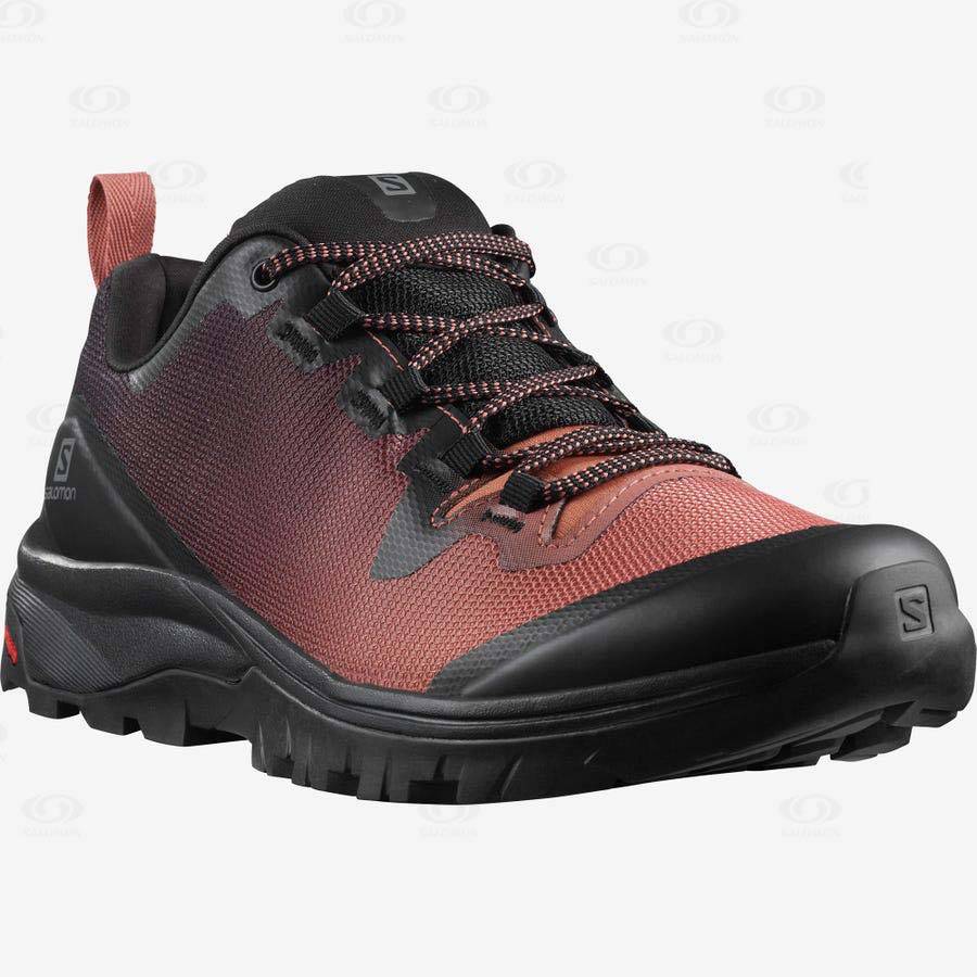 Salomon VAYA Women's Hiking Shoes Red | AU-O2132