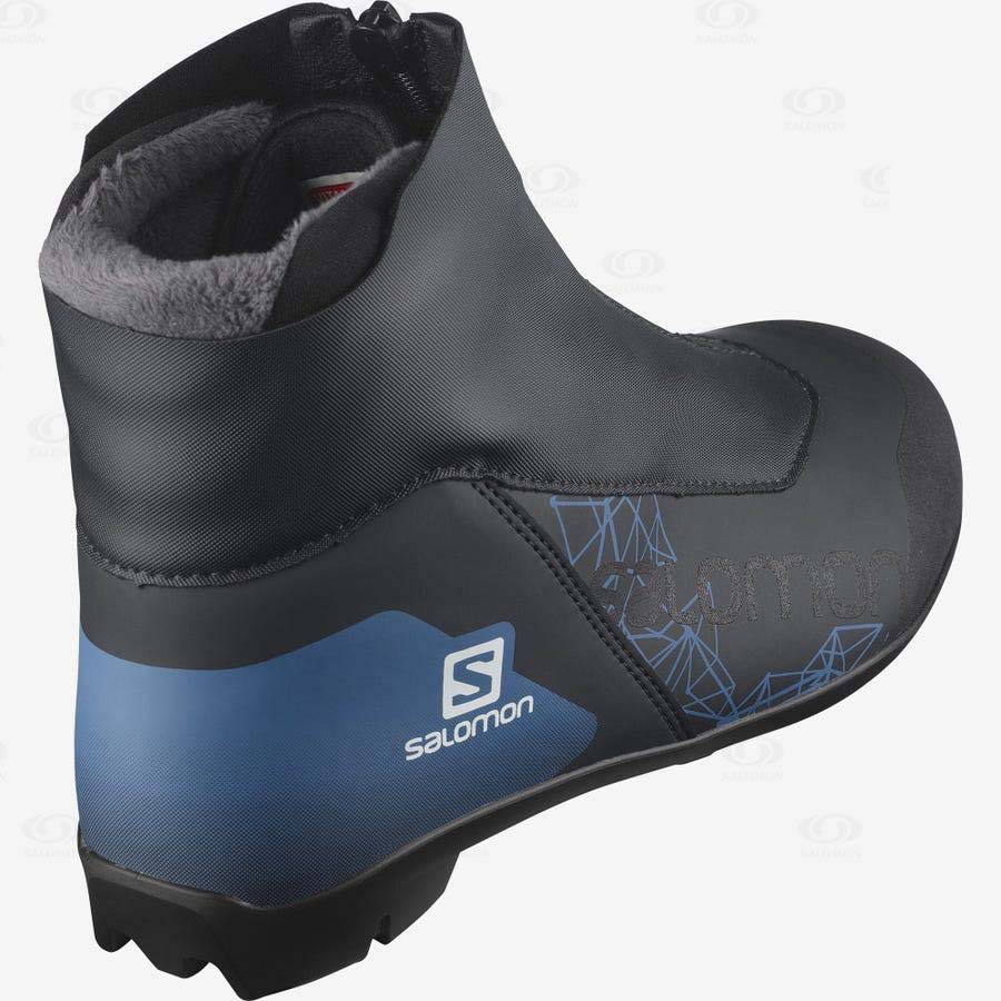 Salomon VITANE PROLINK Women's Ski Boots Black / Blue | AU-L2586