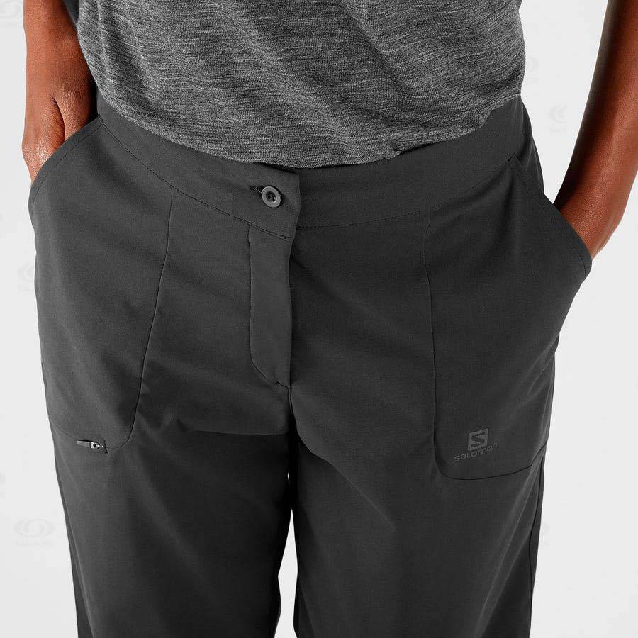 Salomon WAYFARER CITY Women's Pants Black | AU-A2438