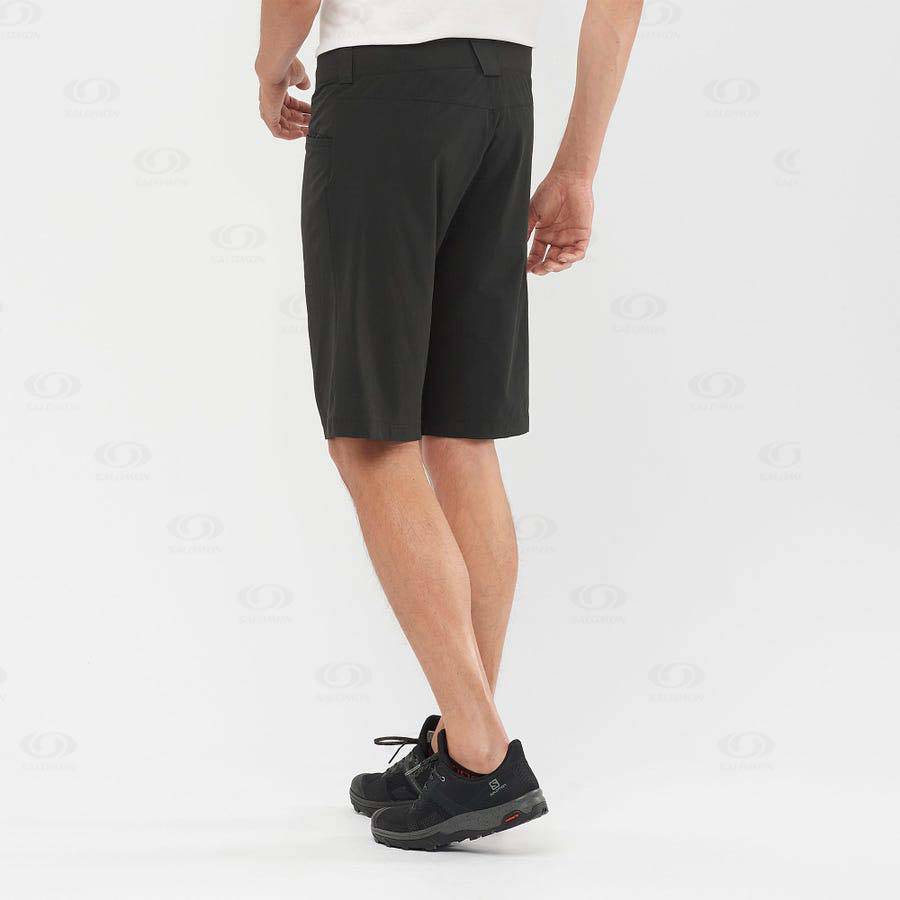 Salomon WAYFARER Men's Shorts Black | AU-O2050