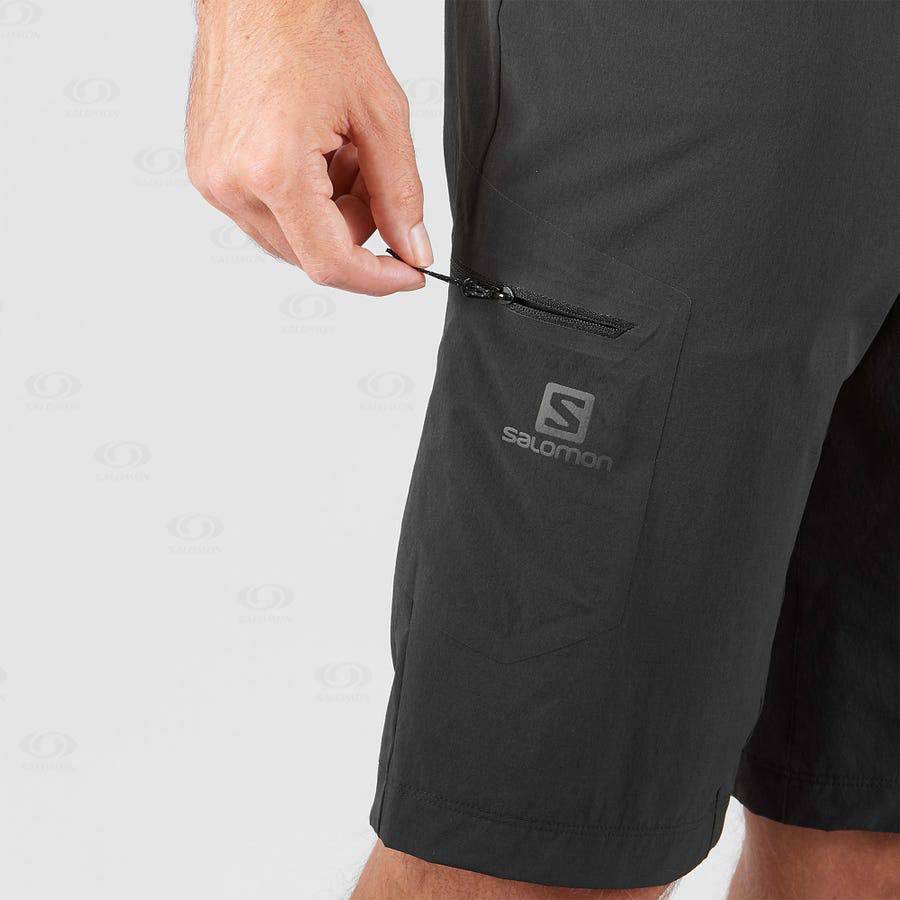 Salomon WAYFARER Men's Shorts Black | AU-O2050