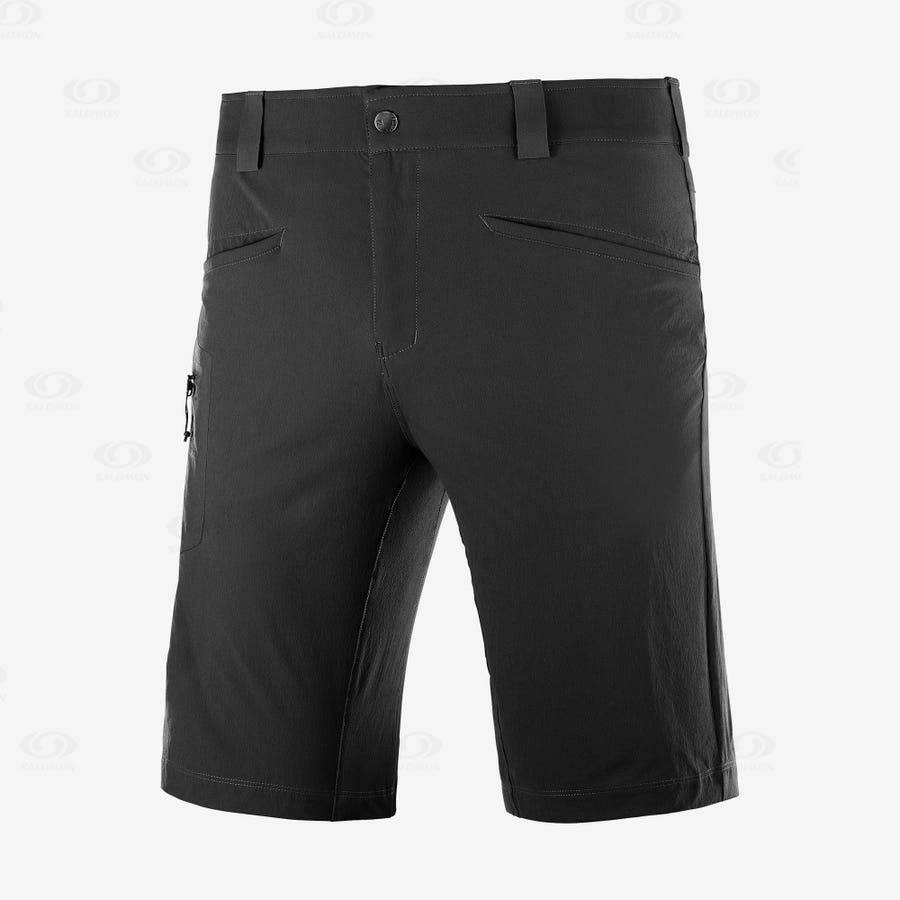 Salomon WAYFARER Men's Shorts Black | AU-O2050