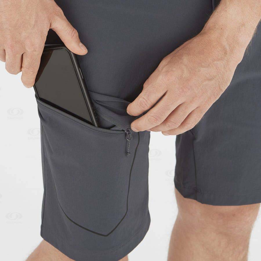 Salomon WAYFARER Men's Shorts Grey | AU-S2157