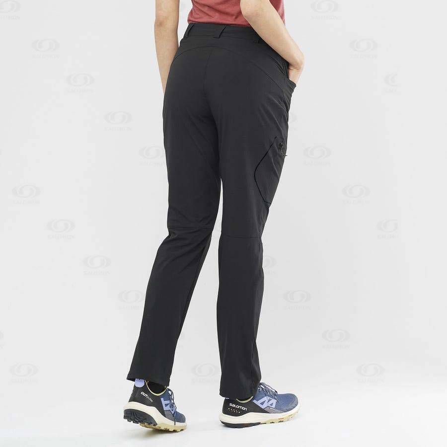 Salomon WAYFARER Women's Pants Black | AU-W2230