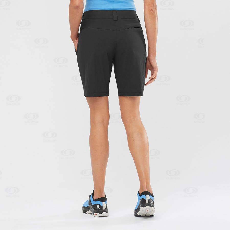 Salomon WAYFARER Women's Shorts Black | AU-M1685