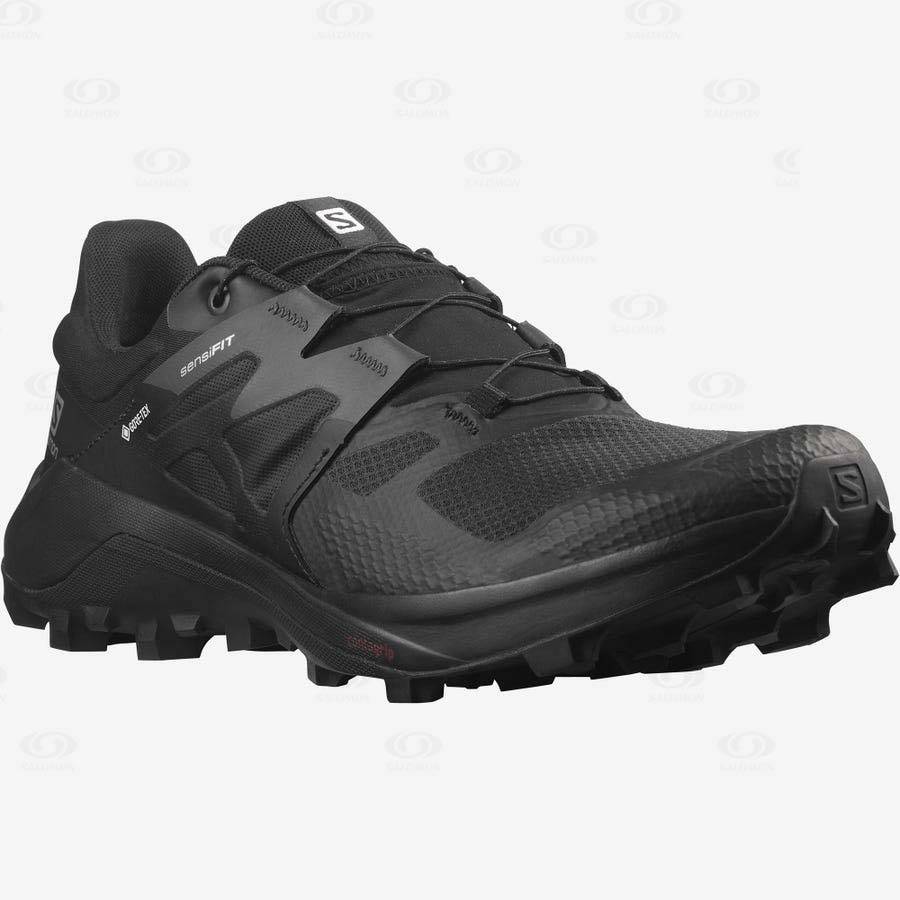 Salomon WILDCROSS 2 GORE-TEX Men's Waterproof Shoes Black | AU-N2485